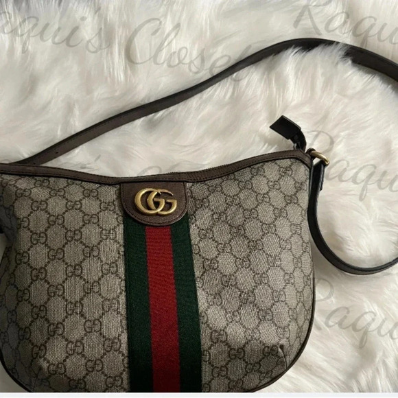 PRE-LOVED OPHIDIA GG SMALL CROSSBODY BAG - Picture 1 of 13